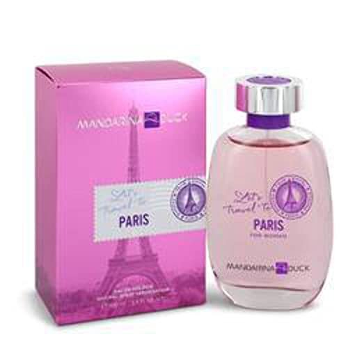 Mandarina Duck Lets Travel To Paris Women 3.4 oz EDT Spray (I05T003)