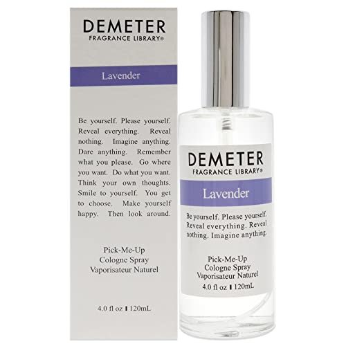 Demeter Unisex Cologne Spray, Lavender, 4 Ounce
