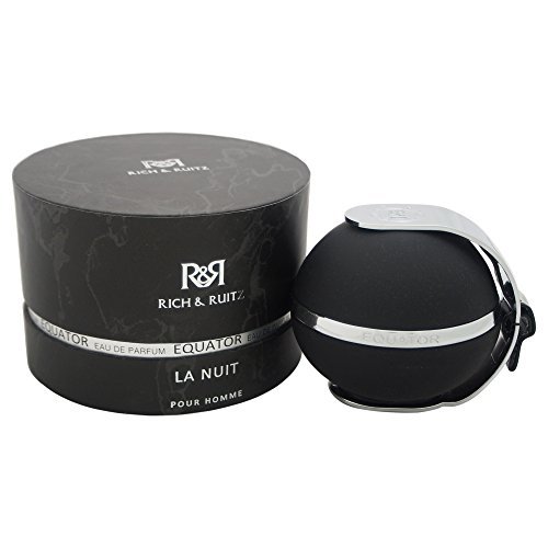 Rich & Ruitz Equator La Nuit EDP Spray for Men, 3.33 Ounce