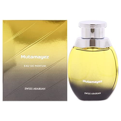 Swiss Arabian Mutamayez - Luxury Products From Dubai - Long Lasting, Addictive Personal EDP Spray Fragrance - Seductive Signature Aroma - 3.4 Oz