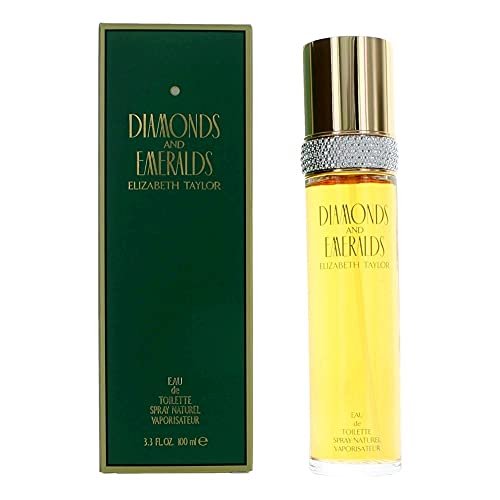 Elizabeth Taylor Diamonds and Emeralds Eau De Toilette Spray, 3.3 Ounce