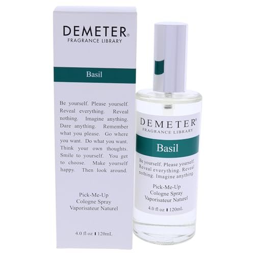 Demeter Cologne Spray for Women, Basil, 4 Ounce