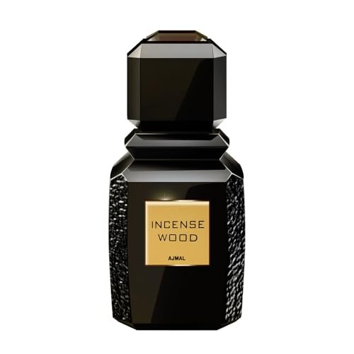 Ajmal Incense Wood Eau De Parfum For Men & Women 3.4 Oz / 100 ML | Long Lasting Spicy Fresh Fragrance - Made In Dubai