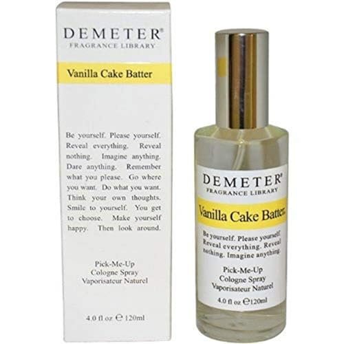 Demeter Vanilla Cake Batter Women Cologne Spray, 4 Ounce