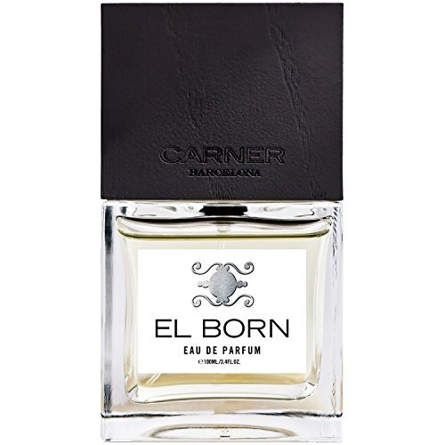 Carner Barcelona El Born Eau De Parfum 100ml Spray - Long Lasting Perfume Spray Woodsy Scent, Notes of Calabrian Bergamot, Heliotrope, Egyptian Jasmine, Men's EDP Spray