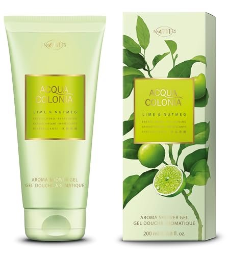 4711 Acqua Colonia Lime and Nutmeg by Muelhens for Unisex - 6.8 oz Shower Gel