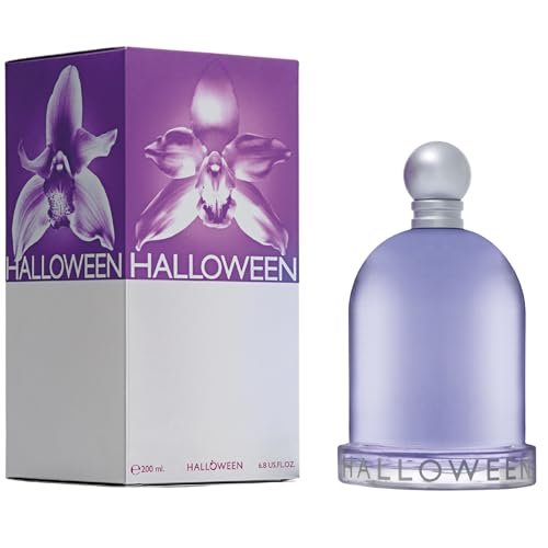 Halloween Eau De Toilette for Women. Floral, Marine Long Lasting Fragrance with Notes of Violet, Magnolia and Pepper, 6.8 Fl Oz