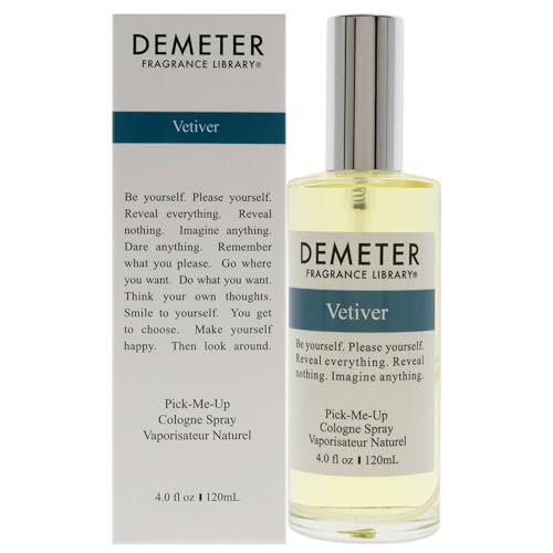 Demeter Vetiver Cologne Spray for Women, 4 Ounce