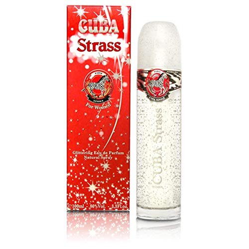 Cuba Strass Zebra Glittering Eau Zebra Parfum Natural Spray for Women - 3.3 FL OZ/100 ML
