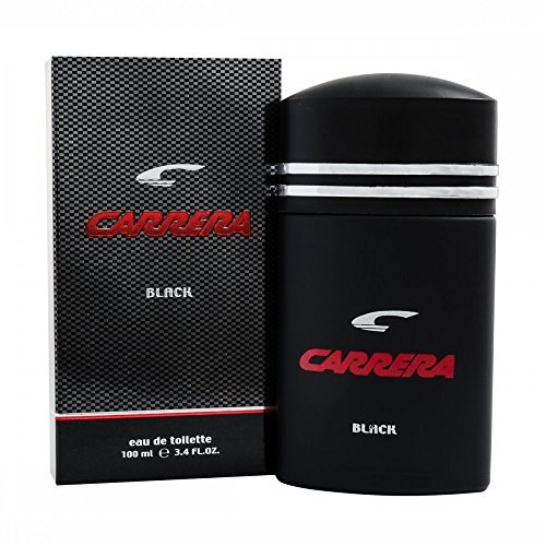 Muelhens Carrera Black Eau de Toilette Spray for Men, 3.4 Ounce