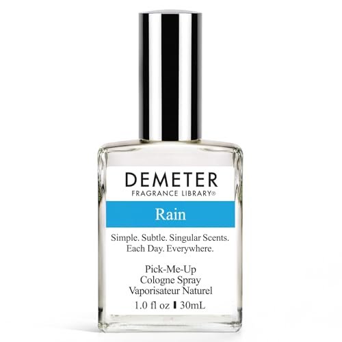 DEMETER Natural Perfume Spray Cologne for Women, Rain, 1 oz