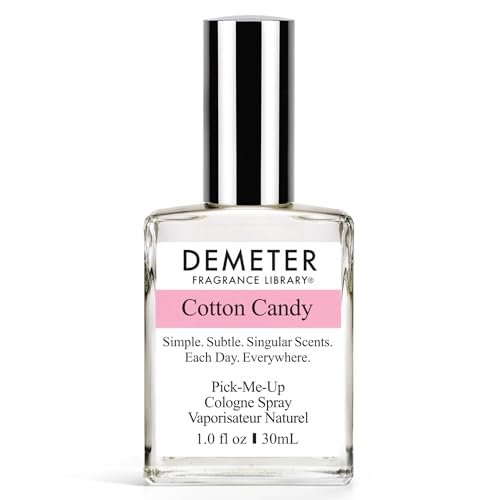 DEMETER Natural Perfume Spray Cologne for Women, Cotton Candy, 1 oz