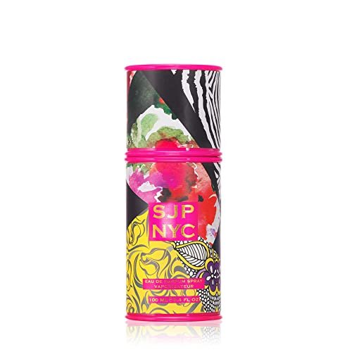 SJP NYC By SJP EDP Spray For Women - Adventurous, Enticing Fragrance - Cocktail Of Floral, Fruity, And Musky Notes - A Blend Of City-Inspired Scents - 3.4 Oz