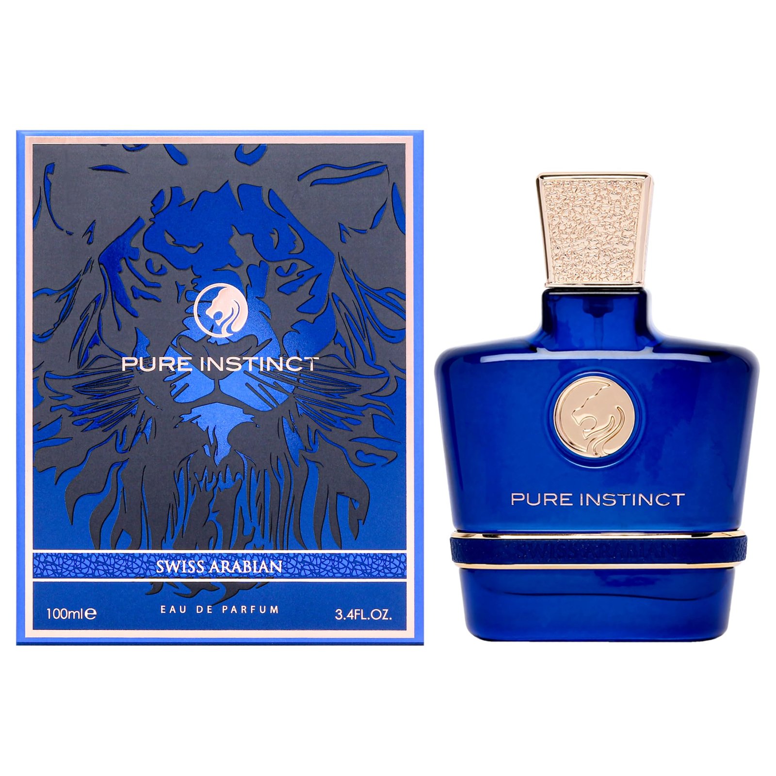 Version 1.0.0 SWISS ARABIAN Pure Instinct - Luxury Products From Dubai - Long Lasting, Addictive Personal EDP Spray Fragrance - Seductive Signature Aroma - 100 ml - Image 1