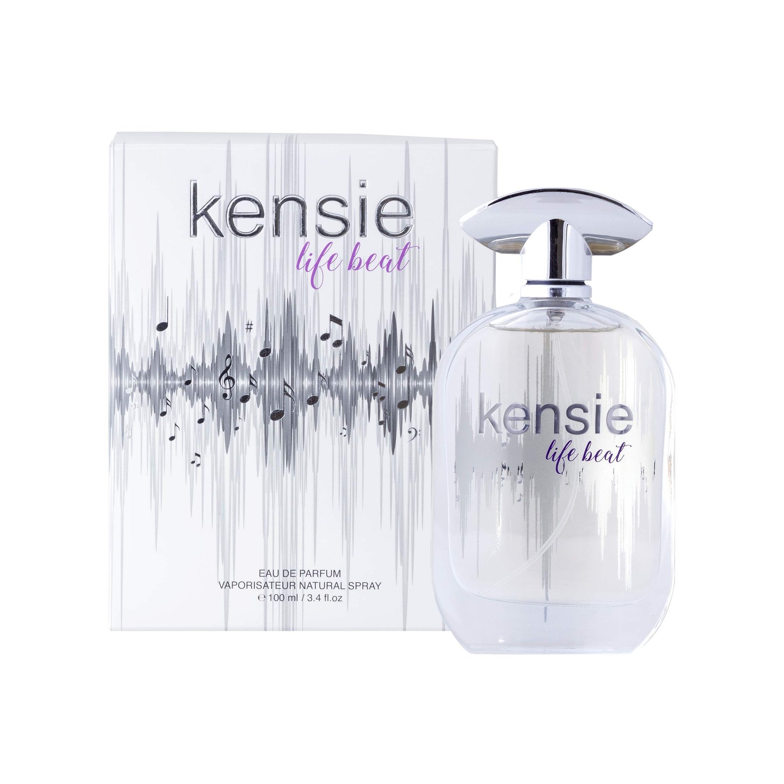 Version 1.0.0 Kensie Life Beat Eau De Parfum Spray, 3.4 Fl. Oz. - Image 1