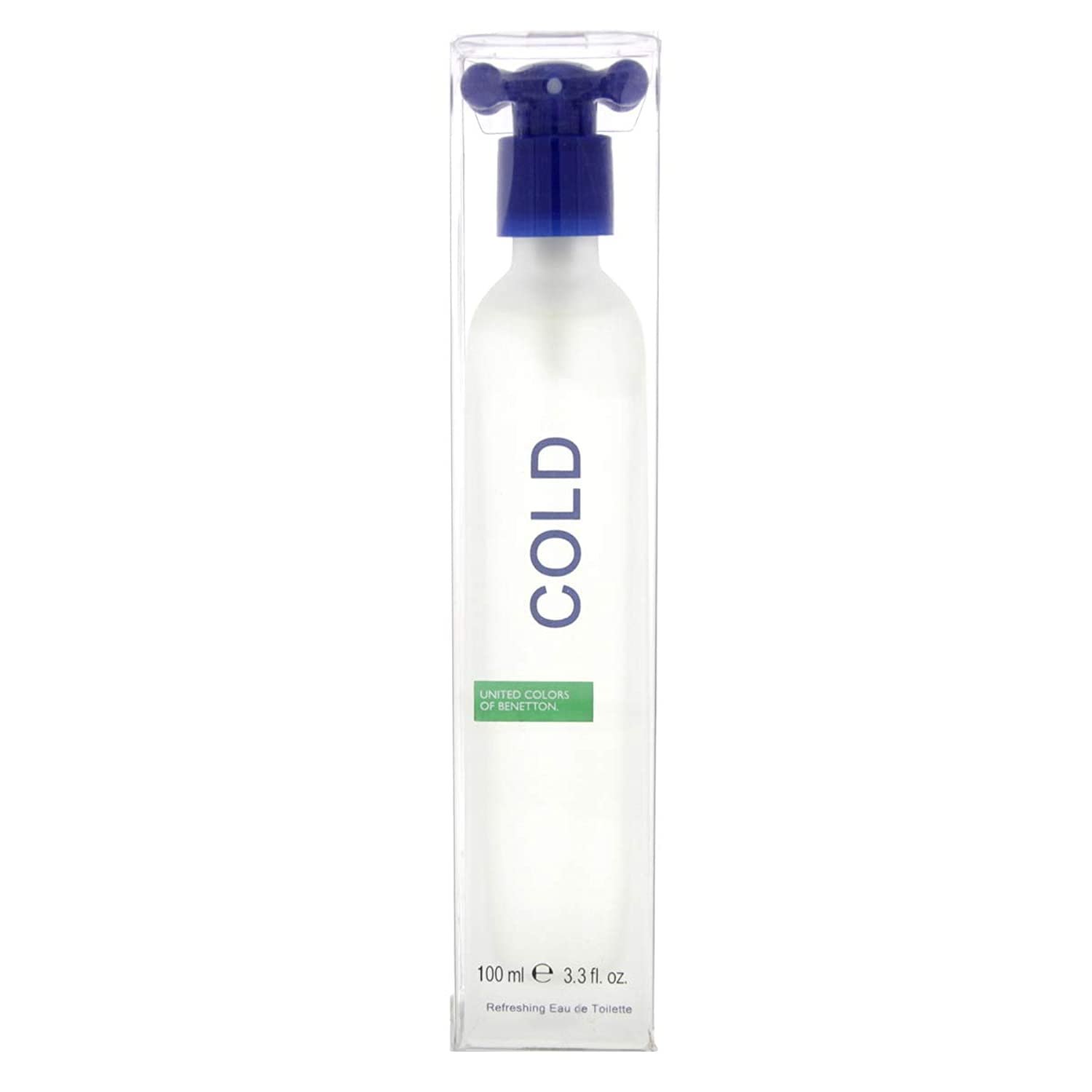Version 1.0.0 Cold By United Colors Of Benetton For Women And Men. Eau De Toilette Spray 3.3 Oz. - Image 1