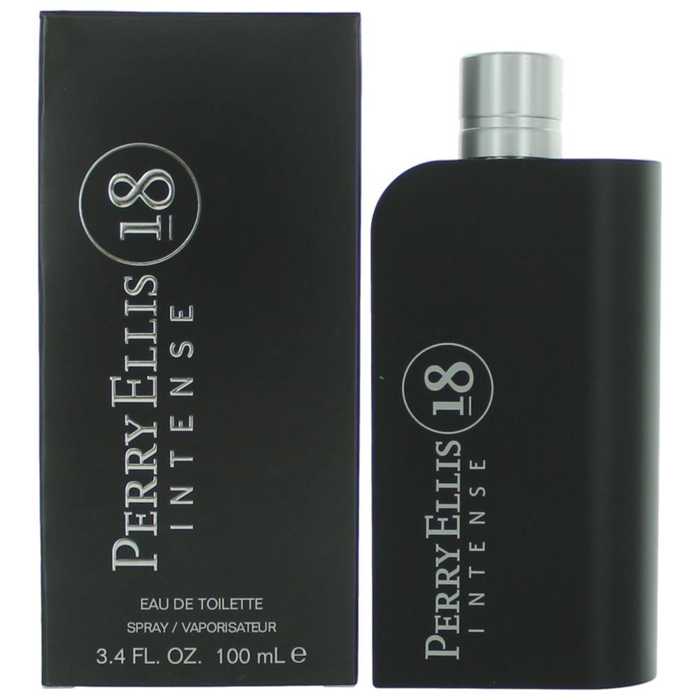 Version 1.0.0 Perry Ellis 18 Intense for Men 3.4 oz Eau de Toilette Spray - Image 1