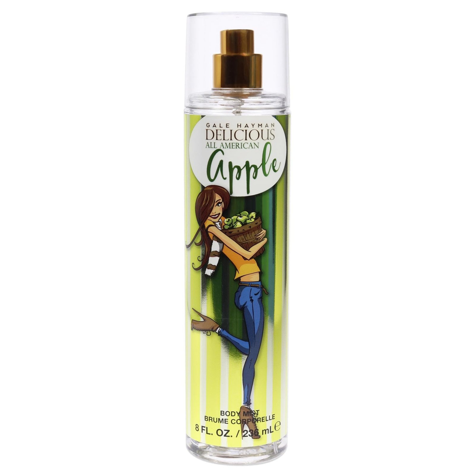 Version 1.0.0 Gale Hayman Delicious All American Apple Body Mist for Women 8 Oz/ 236 Ml, 8 Fluid_Ounces - Image 1