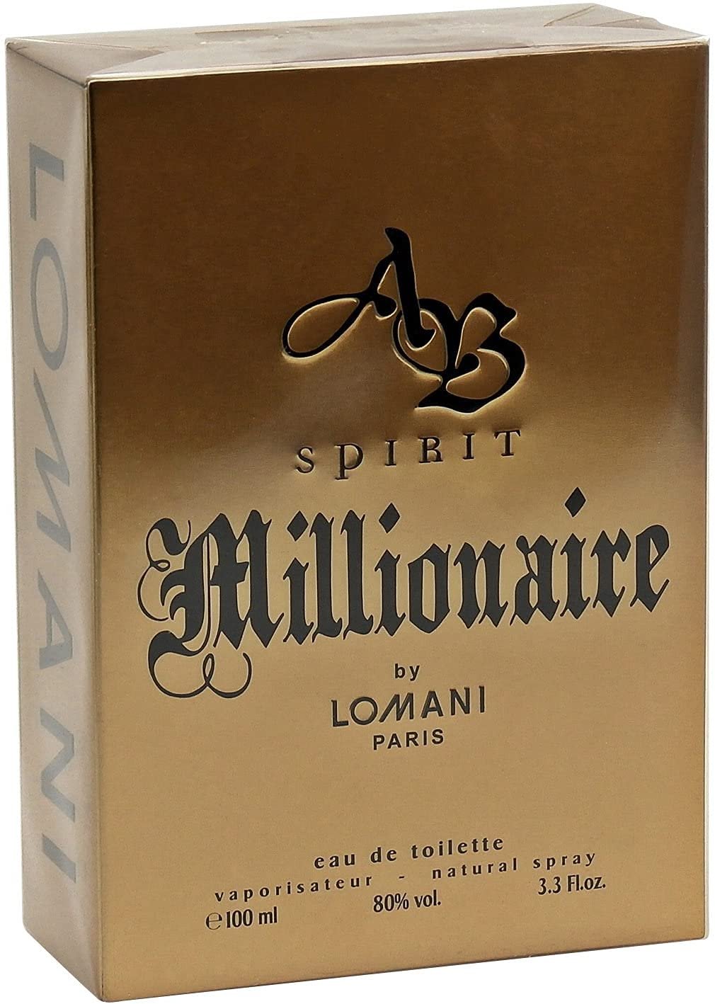Version 1.0.0 LOMANI AB SPIRIT MILLIONAIRE EDT SPRAY 3.3 OZ - Image 1