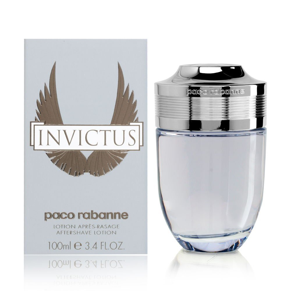 Version 1.0.0 Paco Rabanne Invictus After Shave Lotion For Men - Lightly Perfumes The Skin - Notes Of Morning Freshness And Animal Sensuality - Eliminates Razor Burn - Feeling Of Immediate Comfort - 3.4 Oz - Image 1