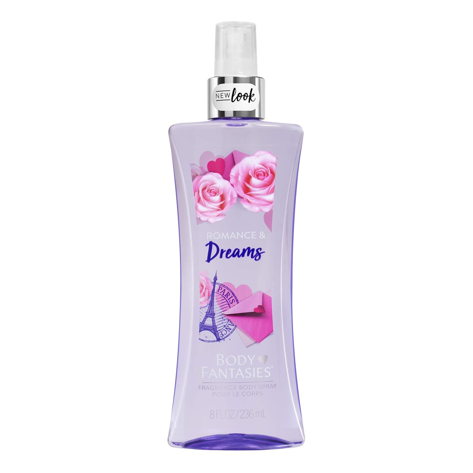 Version 1.0.0 Body Fantasies Signature Fragrance Body Spray, Romance and Dreams, 8 Fluid Ounce - Image 1