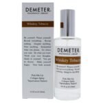 Demeter Whiskey Tobacco for Unisex - Cologne Spray, 4 ounces